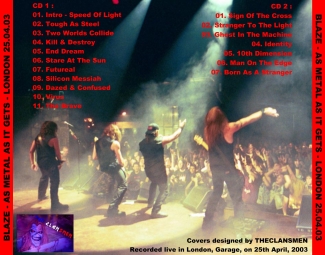 Back Cover Artwork