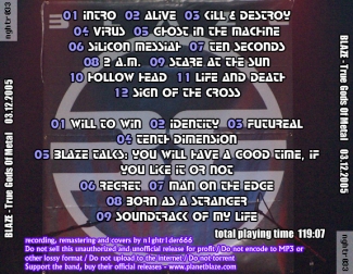 Back Cover Artwork