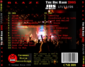 Back Cover Artwork