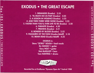 Back Cover Artwork