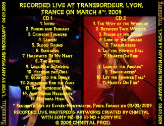 Back Cover Artwork