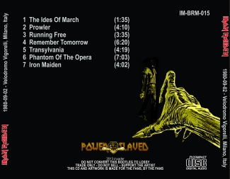 Back Cover Artwork