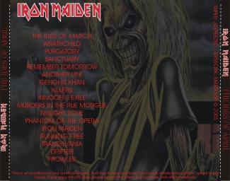 Back Cover Artwork