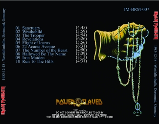 Back Cover Artwork