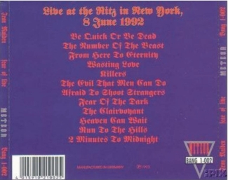 Back Cover Artwork