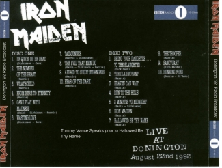 Back Cover Artwork