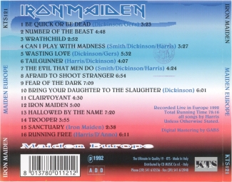 Back Cover Artwork