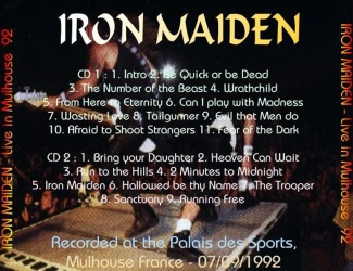 Back Cover Artwork