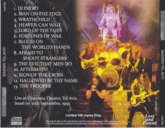 Back Cover Artwork