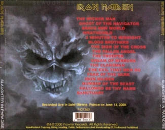 Back Cover Artwork