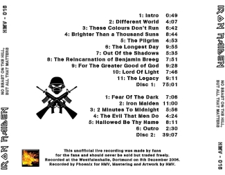 Back Cover Artwork