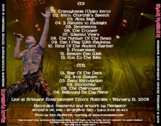 Back Cover Artwork