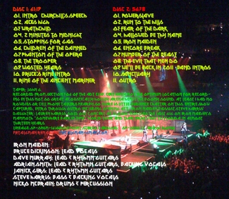 Back Cover Artwork