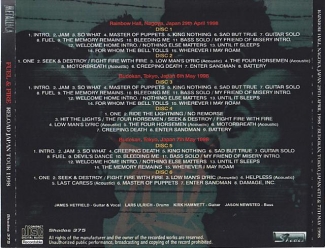 Back Cover Artwork