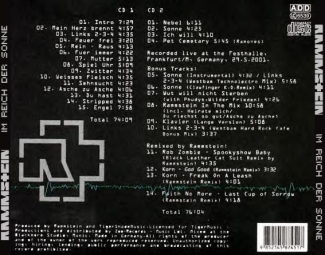 Back Cover Artwork