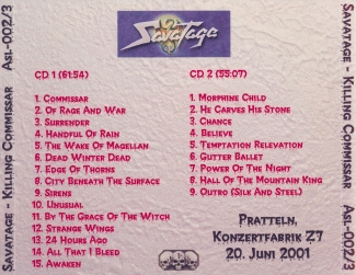 Back Cover Artwork