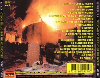 Back Cover Artwork